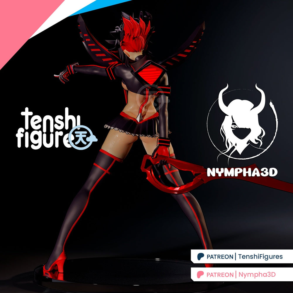 Ryuko Matoi - Kill La Kill / Akame Ga Kill! - 1:8 Scale - Tenshi (ONLINE ORDER ONLY)