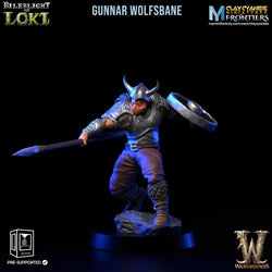 3D Printed Clay Cyanide Bileblight of Loki Vikings 28 32 mm D&D (Online Only)