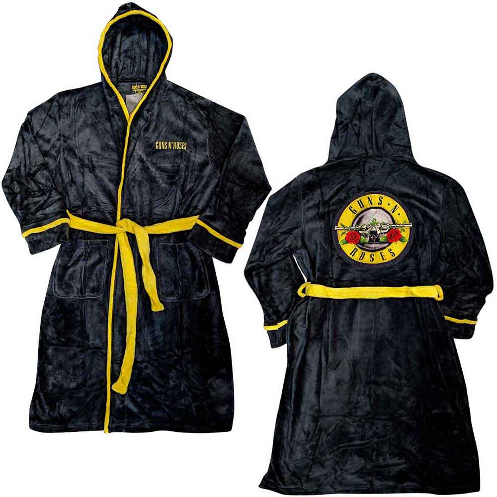 Guns N' Roses Bullet Logo Plush Robe (Online Order Only)