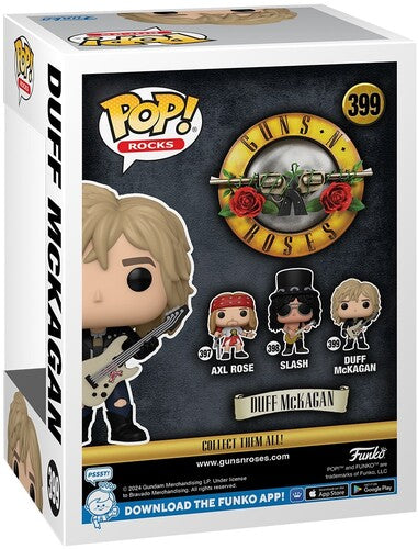 Guns N' Roses - FUNKO POP! Rocks: Guns N' Roses S2 - Duff McKagan (1980's) (Vinyl Figure) [Action Figure] (Online Order Only) (ONLINE ORDER ONLY)