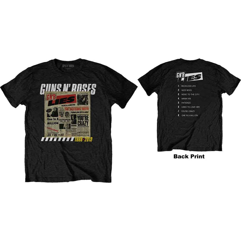 Lies Track List [T-Shirt] (ONLINE ORDER ONLY)