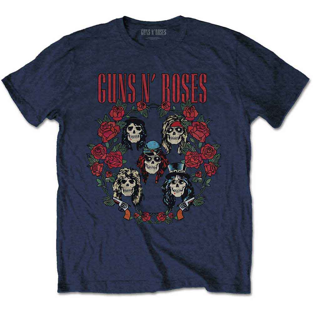 Guns N' Roses - Skulls Wreath [T-Shirt] (ONLINE ORDER ONLY)
