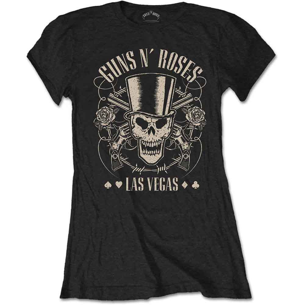 Top Hat, Skull & Pistols Las Vegas [T-Shirt] (ONLINE ORDER ONLY)