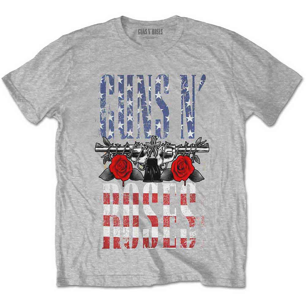 US Flag in Logo [T-Shirt] (ONLINE ORDER ONLY)