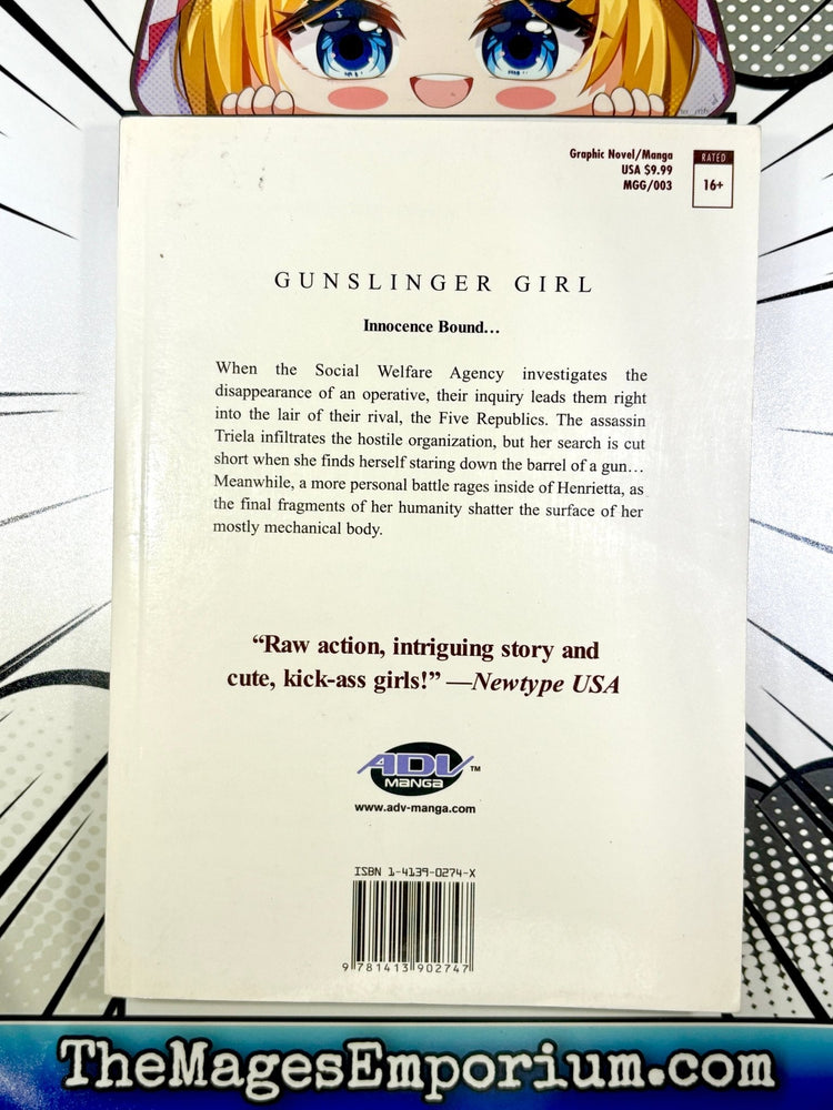 Gunslinger Girl Vol 3 (Online Order Only)