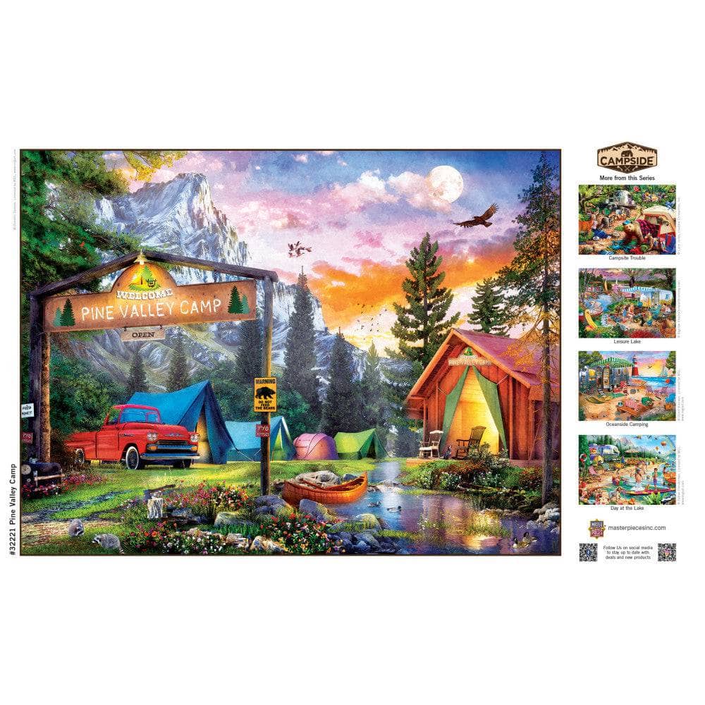 Campside - Pine Valley Camp 300 Piece EZ Grip Jigsaw Puzzle (ONLINE ORDER ONLY)