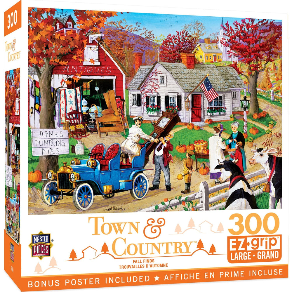 Town & Country - Fall Finds 300 Piece EZ Grip Jigsaw Puzzle (ONLINE ORDER ONLY)
