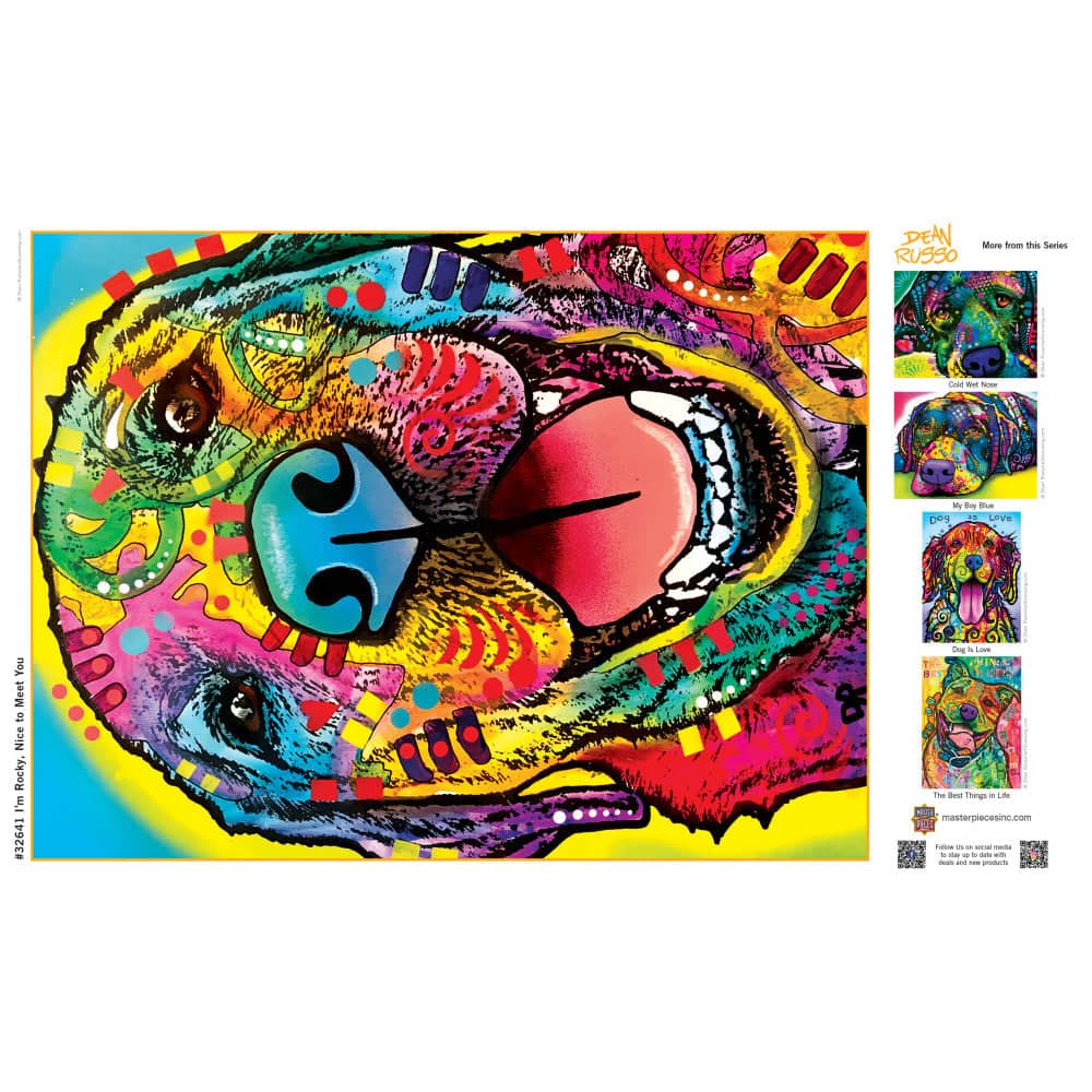 Dean Russo - I'm Rocky, Nice to Meet You 300 Piece EZ Grip Jigsaw Puzzle (ONLINE ORDER ONLY)