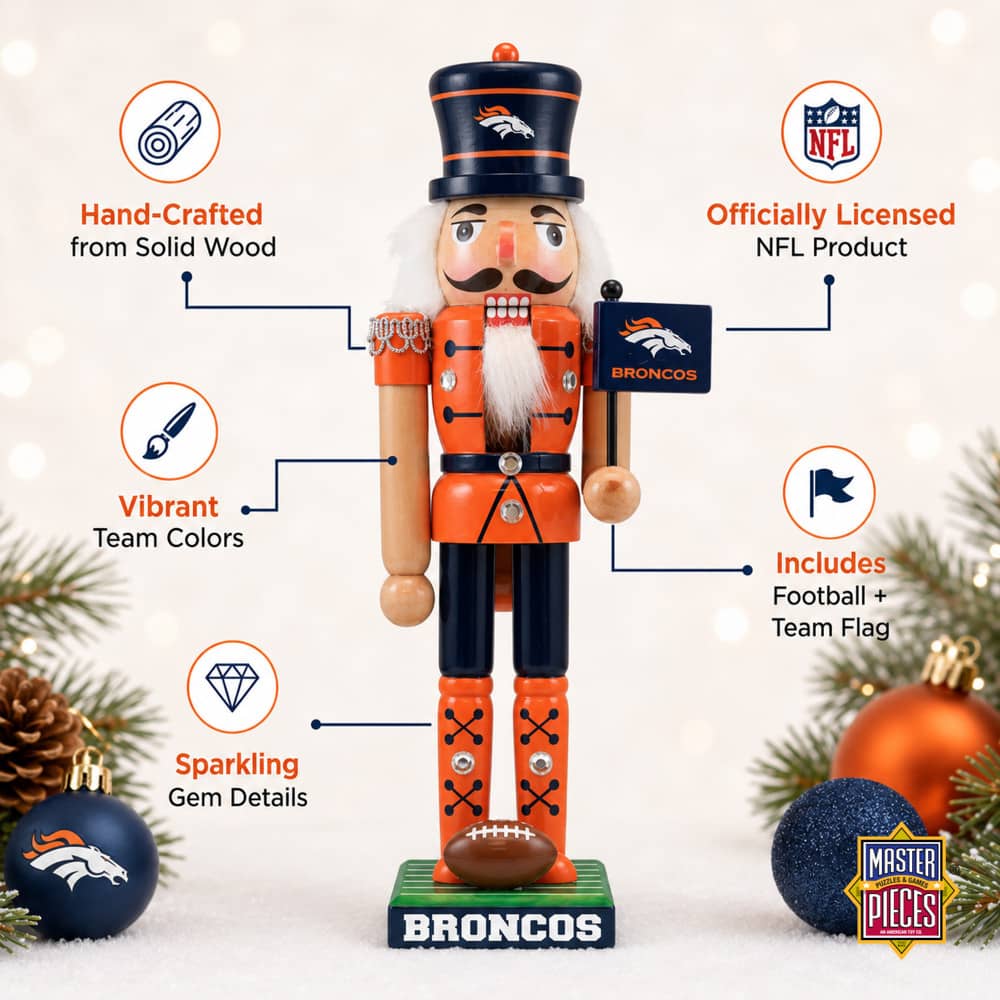 Denver Broncos - Collectible Nutcracker