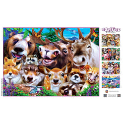 Selfies - Woodland Goofballs 500 Piece Jigsaw Puzzle (ONLINE ORDER ONLY)