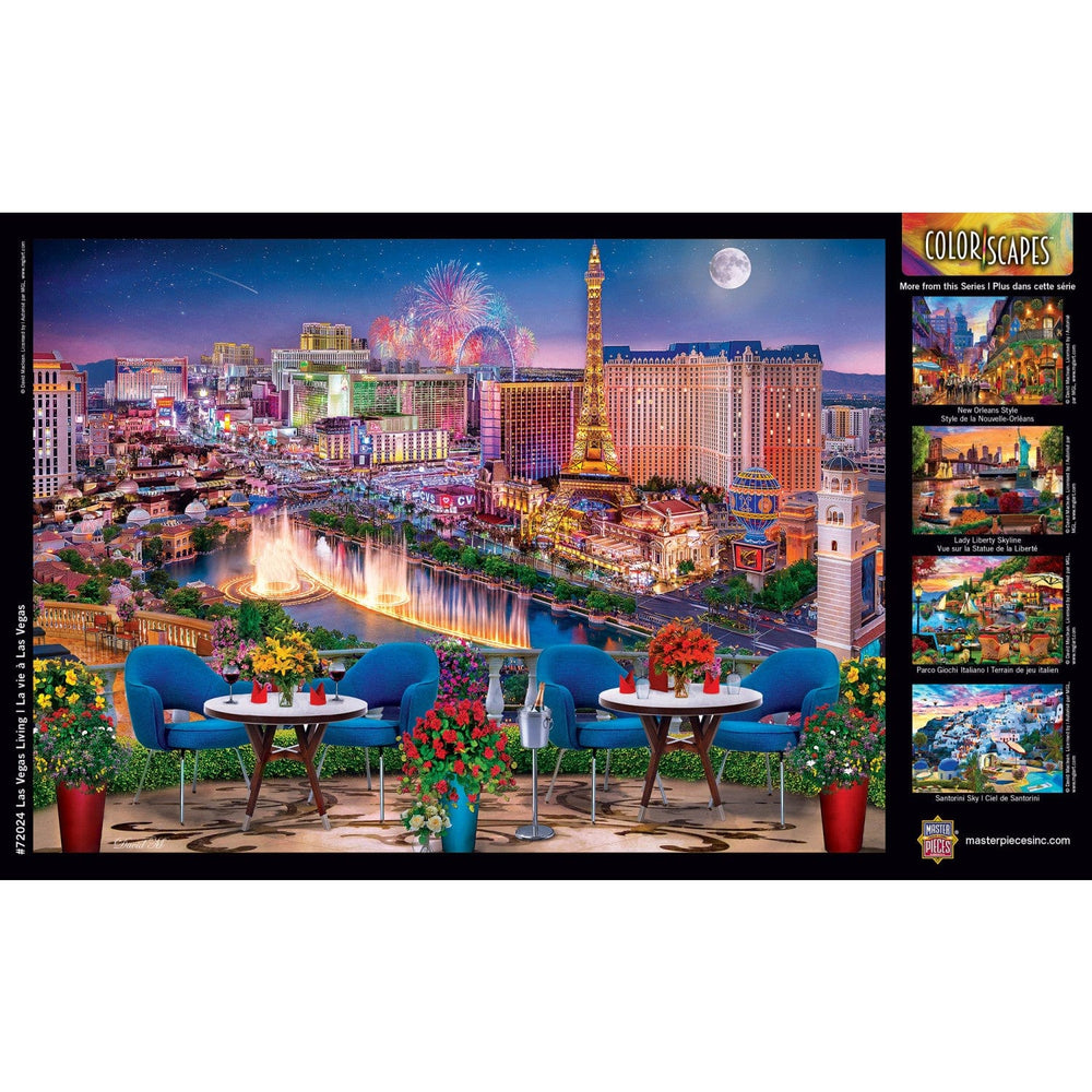 Colorscapes - Las Vegas Living 1000 Piece Jigsaw Puzzle (ONLINE ORDER ONLY)