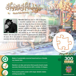 Happy Holidays - North Pole Delivery 300 Piece EZ Grip Jigsaw Puzzle (ONLINE ORDER ONLY)