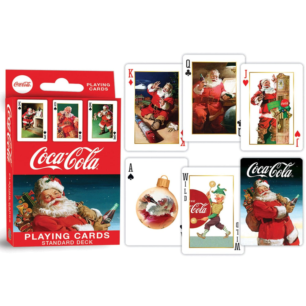Coca-Cola Vintage Santa Playing Cards - 54 Card Deck (ONLINE ORDER ONLY)