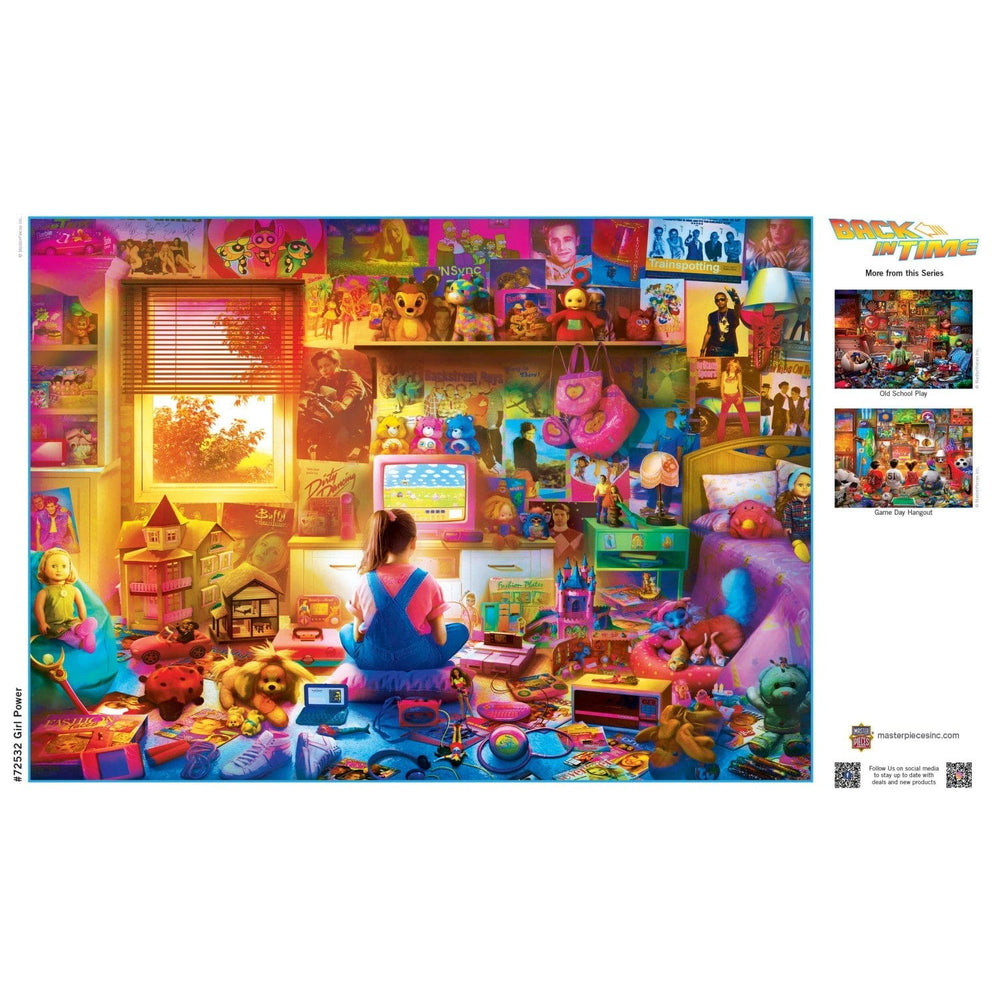 Back in Time - Girl Power 1000 Piece Jigsaw Puzzle (ONLINE ORDER ONLY)