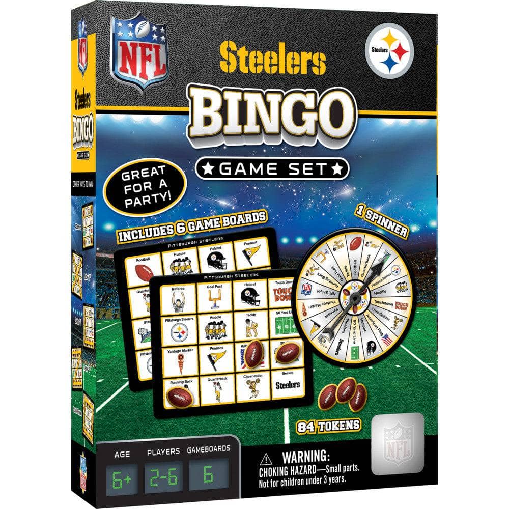 Pittsburgh Steelers Bingo Game (ONLINE ORDER ONLY)