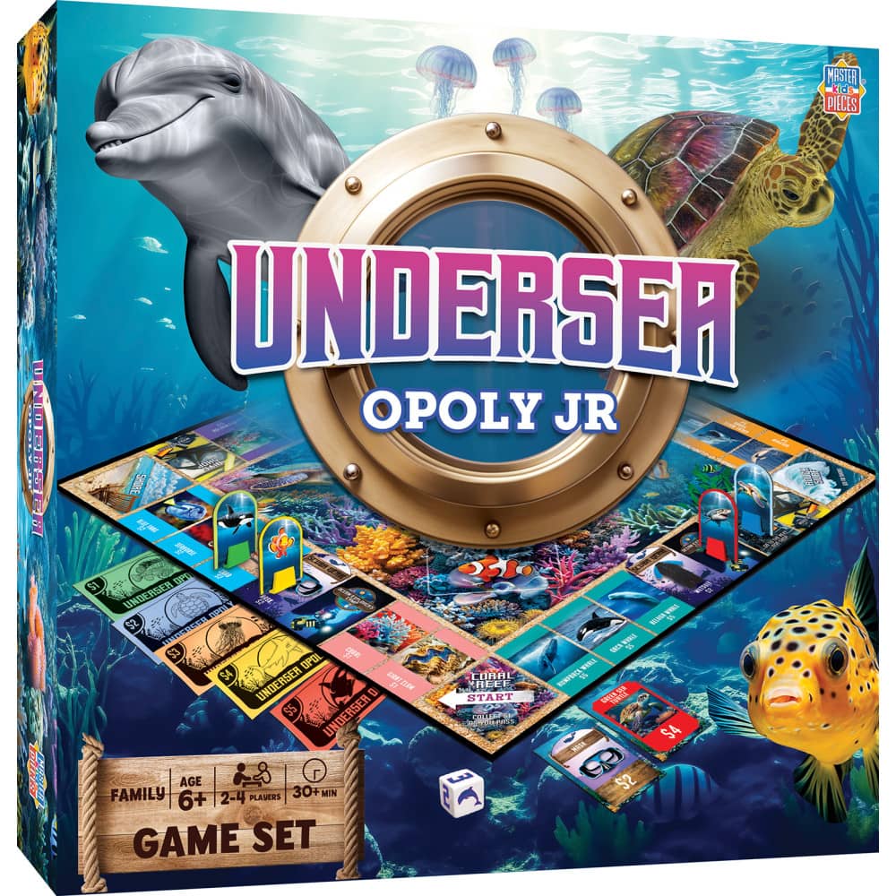 Undersea Opoly Junior Board Game