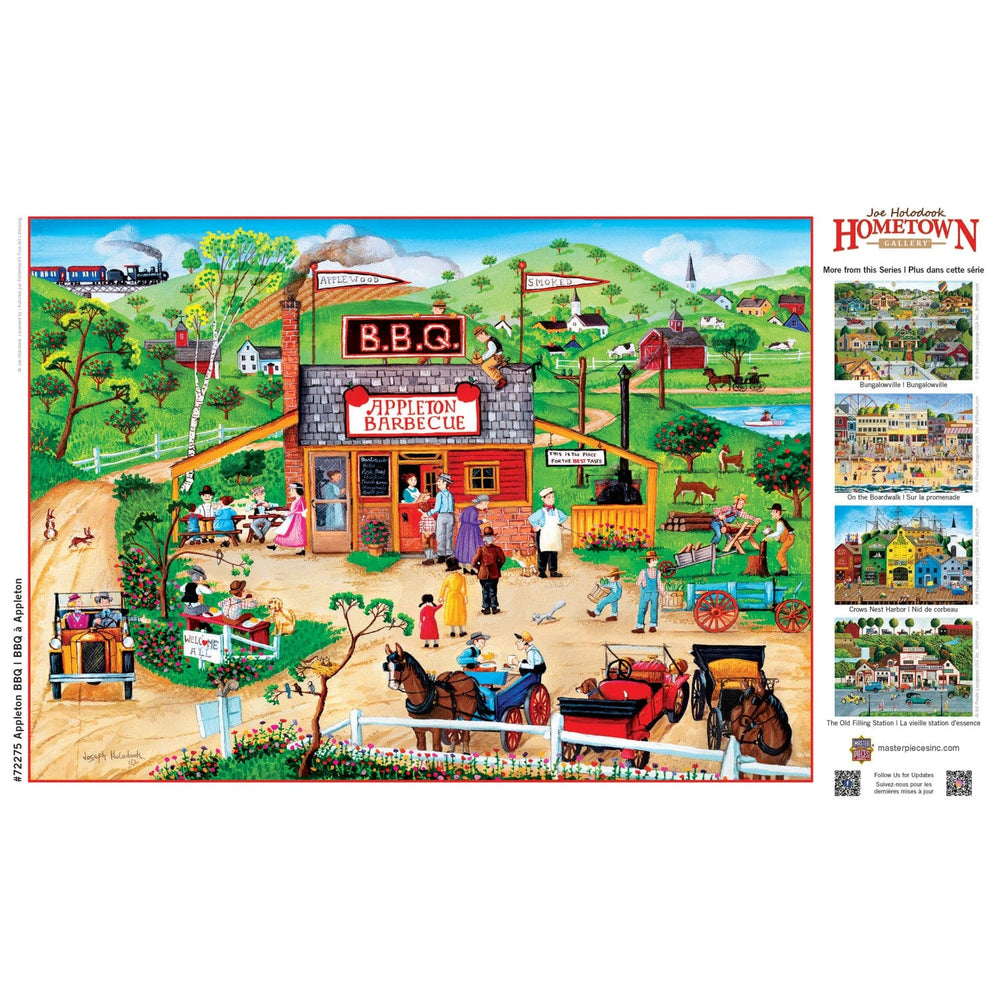 Hometown Gallery - Appleton BBQ 1000 Piece Jigsaw Puzzle (ONLINE ORDER ONLY)