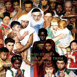 Saturday Evening Post - The Golden Rule 1000 Piece Jigsaw Puzzle (ONLINE ORDER ONLY)