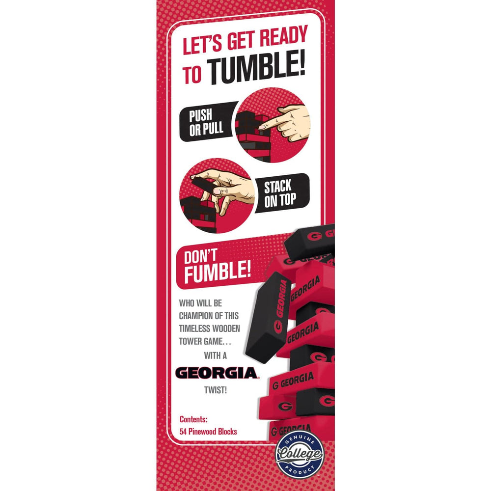 Georgia Bulldogs Tumble Tower (ONLINE ORDER ONLY)