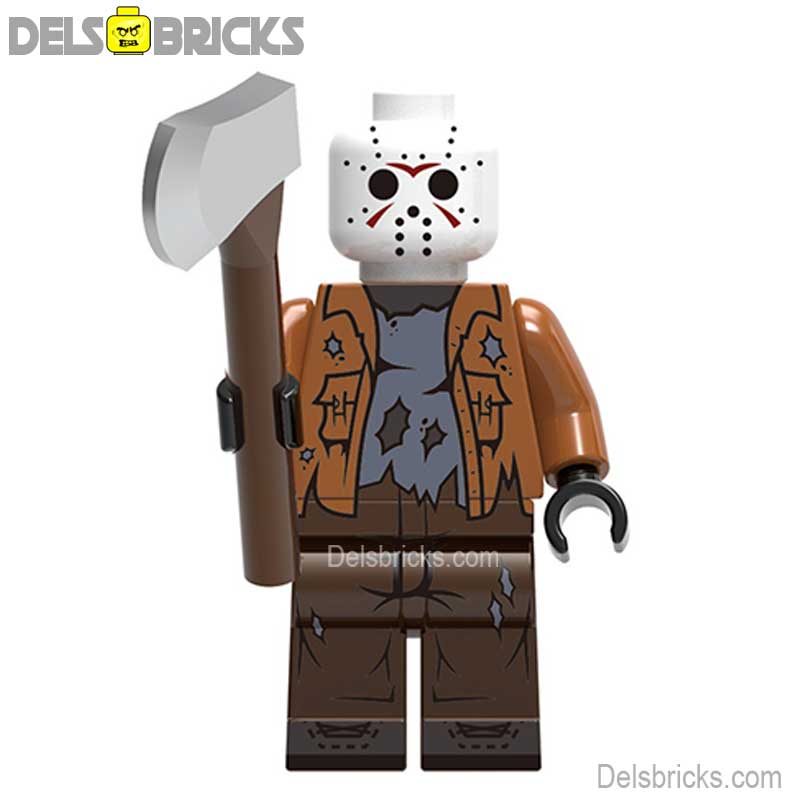 Jason Voorhees Friday The 13th - New Lego Horror Minifigures Custom Toys 1 (ONLINE ORDER ONLY)