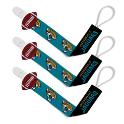 Jacksonville Jaguars - Pacifier Clip 3-Pack (ONLINE ORDER ONLY)
