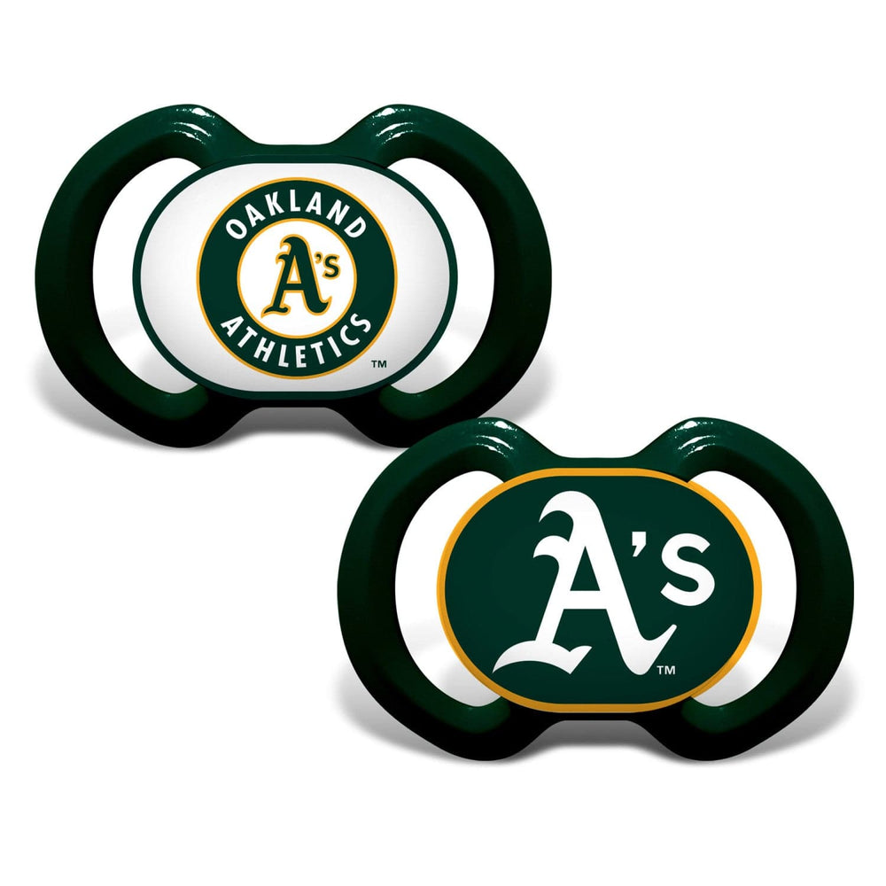Oakland Athletics - 2-Pack Pacifiers (ONLINE ORDER ONLY)