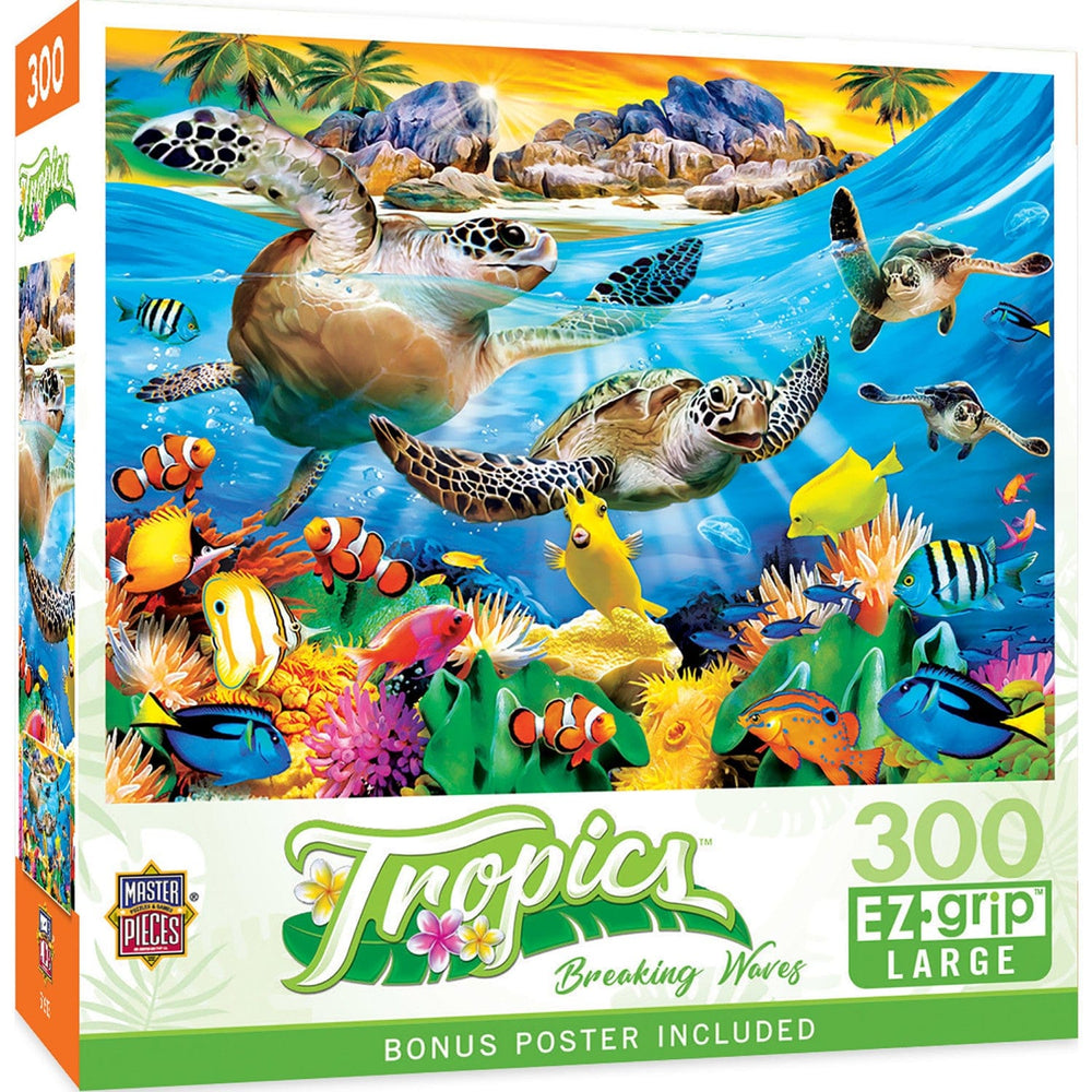 Tropics - Breaking Waves 300 Piece EZ Grip Jigsaw Puzzle (ONLINE ORDER ONLY)