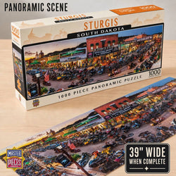 Sturgis, South Dakota 1000 Piece Panoramic Jigsaw Puzzle