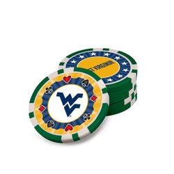 West Virginia Mountaineers 300 Piece Poker Set (ONLINE ORDER ONLY)