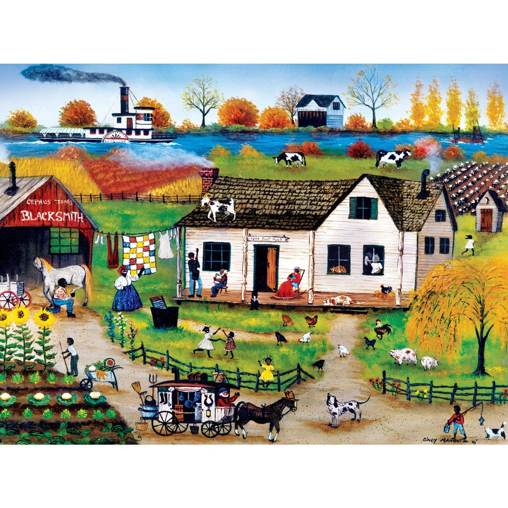 Homegrown - Old Peddler Man 750 Piece Jigsaw Puzzle (ONLINE ORDER ONLY)