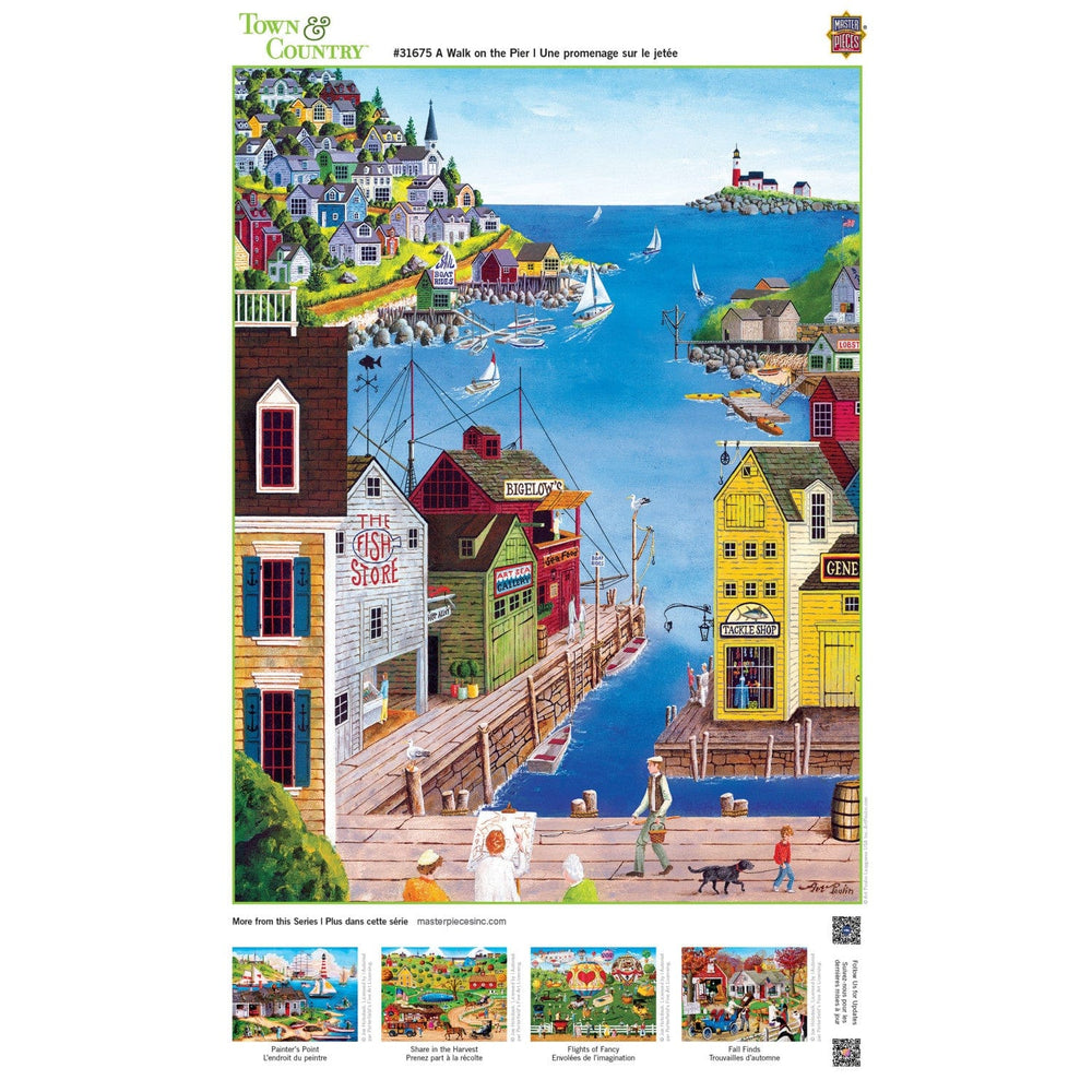 Town & Country - A Walk on the Pier 300 Piece EZ Grip Jigsaw Puzzle (ONLINE ORDER ONLY)