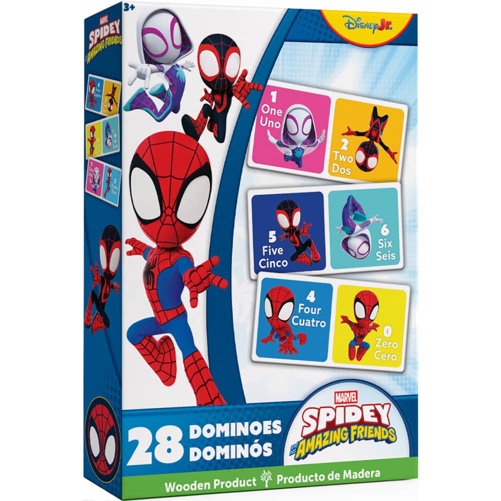 Disney - Spidey & Friends Wood Dominoes