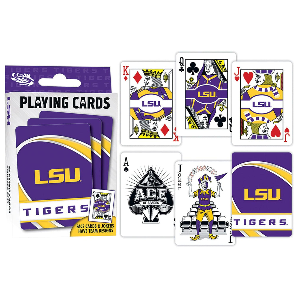 LSU Tigers Playing Cards - 54 Card Deck (ONLINE ORDER ONLY)