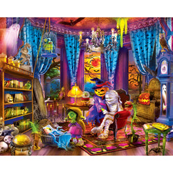 Halloween Glow in the Dark 4-Pack 100 Piece Jigsaw Puzzles (ONLINE ORDER ONLY)