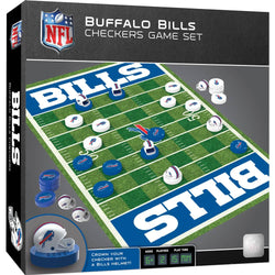 Buffalo Bills Checkers Board Game