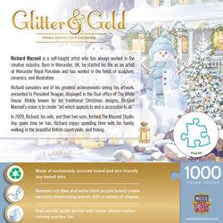 Glitter & Gold - Frosty Wonderland Gathering 1000 Piece Jigsaw Puzzle (ONLINE ORDER ONLY)