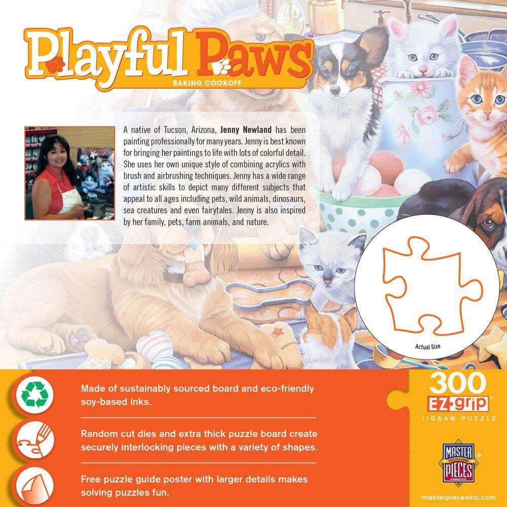 Playful Paws - Baking Cookoff 300 Piece EZ Grip Jigsaw Puzzle (ONLINE ORDER ONLY)
