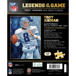 Legends of the Game - Troy Aikman 500 Piece Jigsaw Puzzle (ONLINE ORDER ONLY)