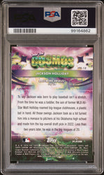 Graded 2024 Topps Cosmic Chrome Jackson Holliday #12 Into the Cosmos Rookie RC Baseball Card PSA 10 Gem Mint (ONLINE ORDER ONLY)