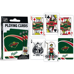 Minnesota Wild Playing Cards - 54 Card Deck (ONLINE ORDER ONLY)