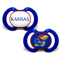 Kansas Jayhawks - Pacifier 2-Pack (ONLINE ORDER ONLY)