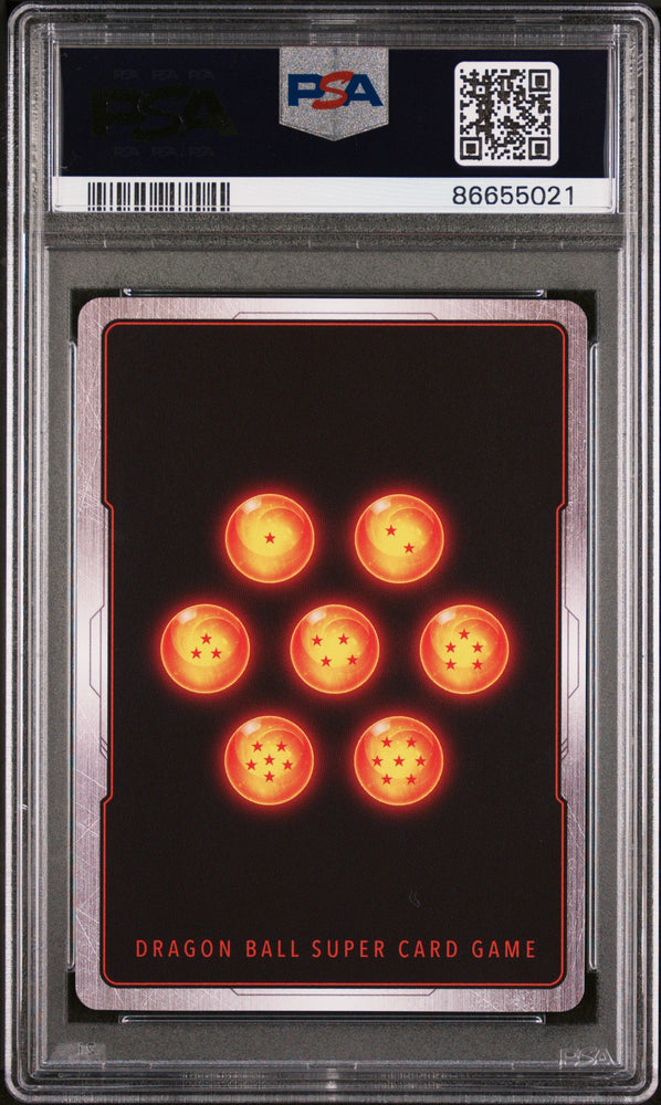 2022 DRAGON BALL SUPER DAWN OF THE Z-LEGENDS SS VEGETA, BRS/STRGTH #P-401 PSA 10 (Online Order Only)