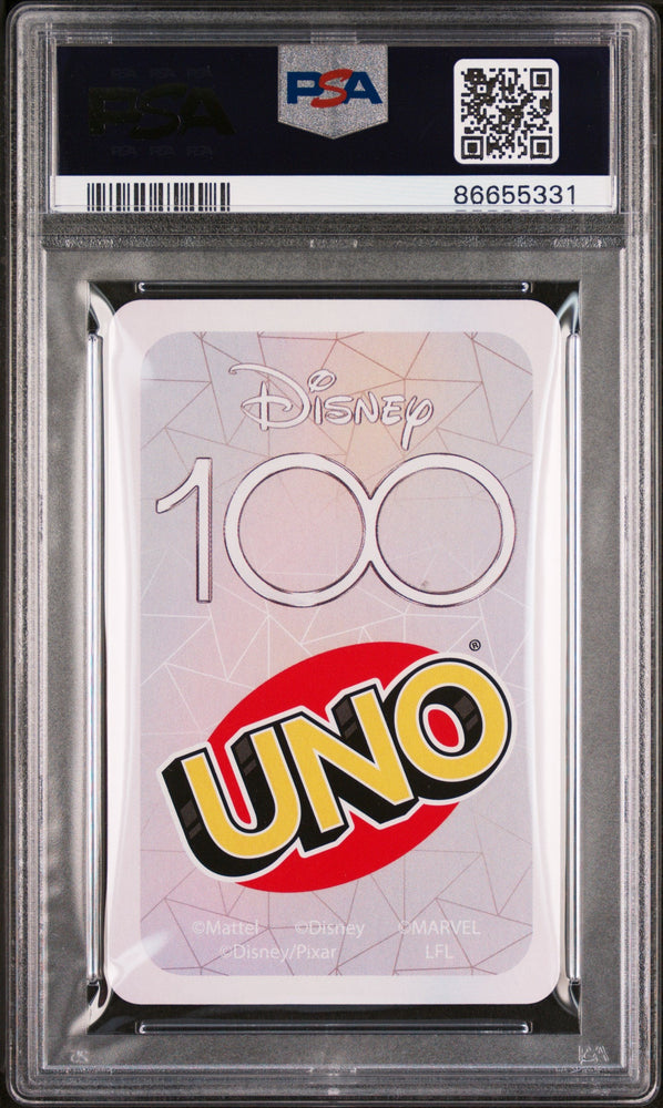 2023 UNO DISNEY 100 WALL E YELLOW REVERSE PSA 9 (Online Order Only)