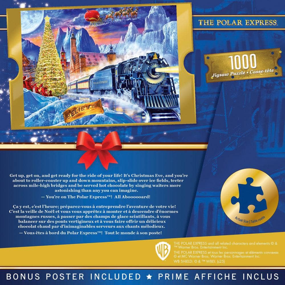 The Polar Express 1000 Piece Jigsaw Puzzle (ONLINE ORDER ONLY)