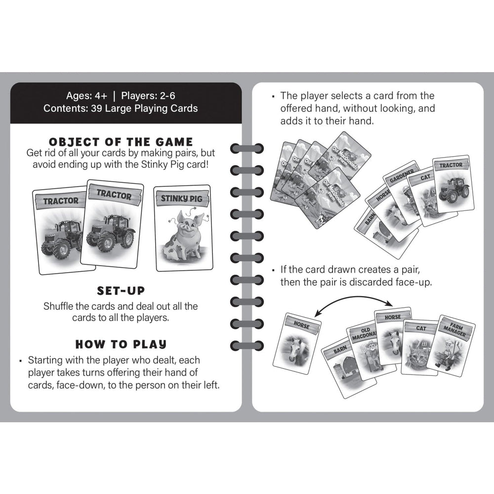 Old MacDonald's Farm - Stinky Pig Card Game (ONLINE ORDER ONLY)