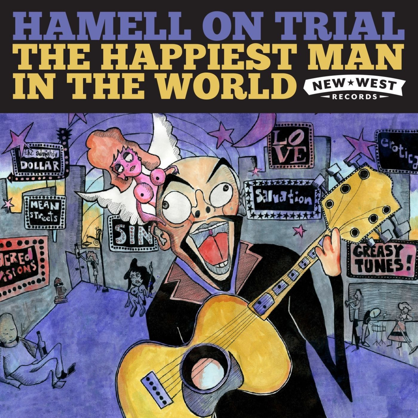 Hamell On Trial - The Happiest Man In The World [Vinyl] (ONLINE ORDER ONLY)