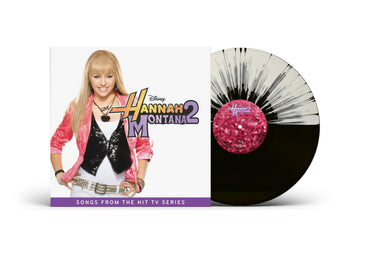 Hannah Montana 2 (Original Soundtrack) [Split Black/White Splatter Vinyl] [Vinyl] (ONLINE ORDER ONLY)