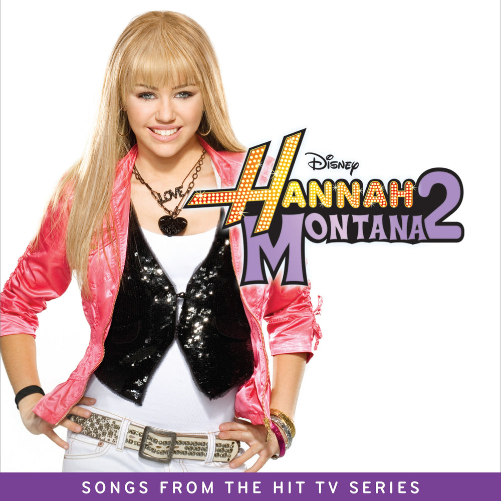 Hannah Montana 2 (Original Soundtrack) [Split Black/White Splatter Vinyl] [Vinyl] (ONLINE ORDER ONLY)