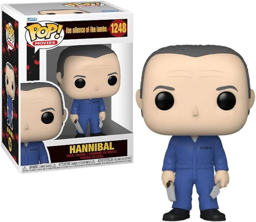 Funko POP! Movies: The Silence Of The Lambs - Hannibal 1248 (ONLINE ORDER ONLY)