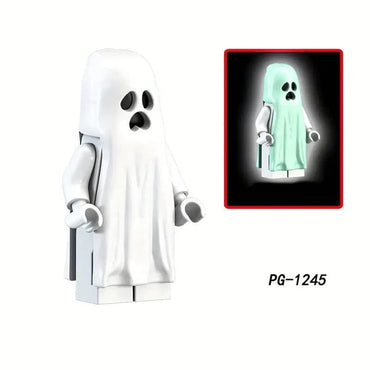 Glow in the Dark Shocked Ghost Lego Minifigures (Online Only)